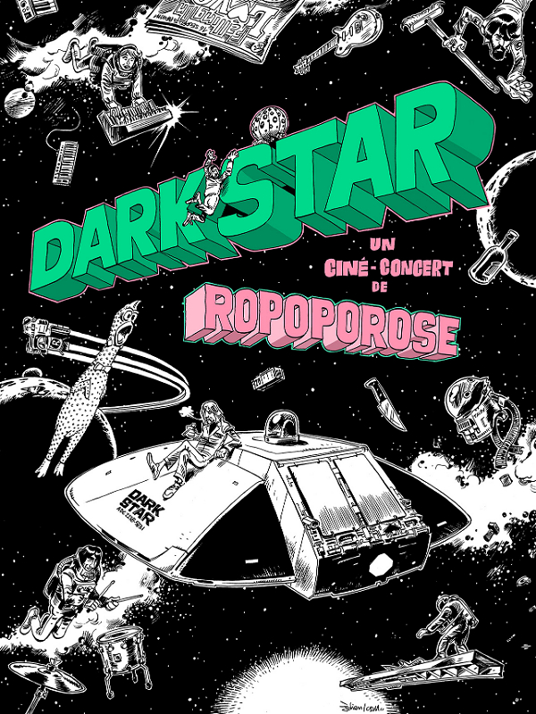 « DARK STAR » par ROPOPOROSE en Concert à La Sirène